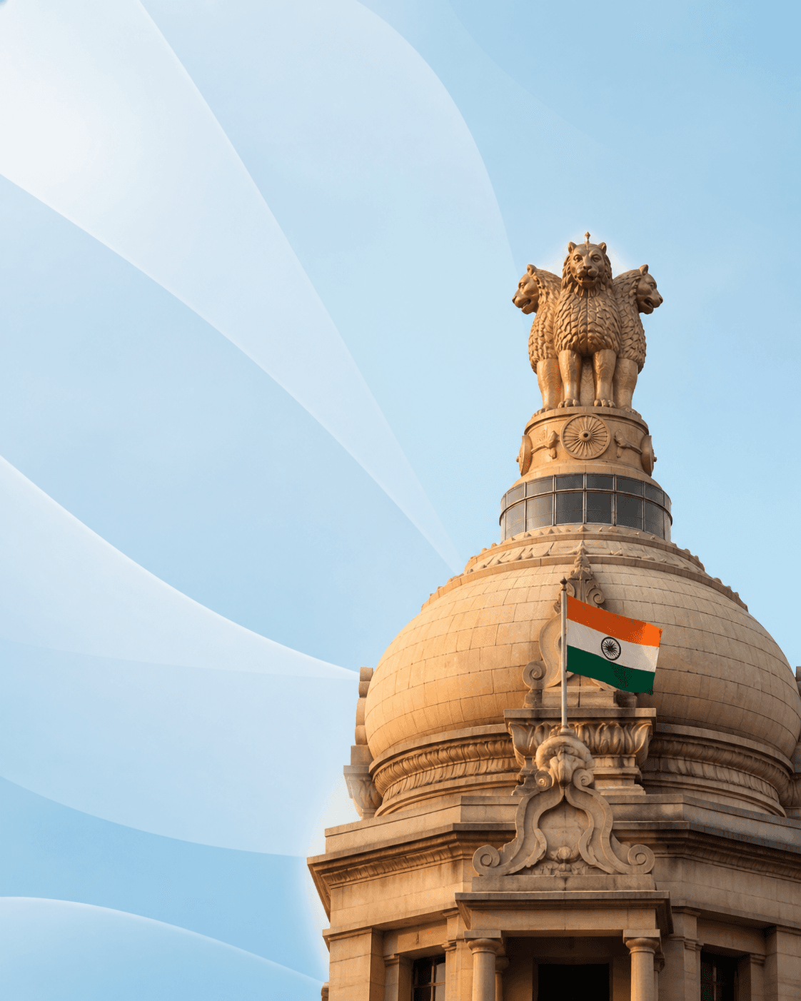 Ashoka Lion Capital representing Indian Civil Services preparation